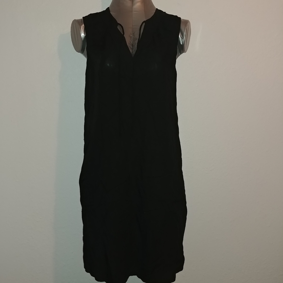 Old Navy Casual Black Sun Dress Cover Up Sz Small